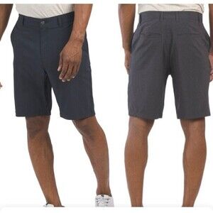 Panama Jack Stretch Comfort Chino Shorts Men’s Size 36 Grey Beach Golf Pockets